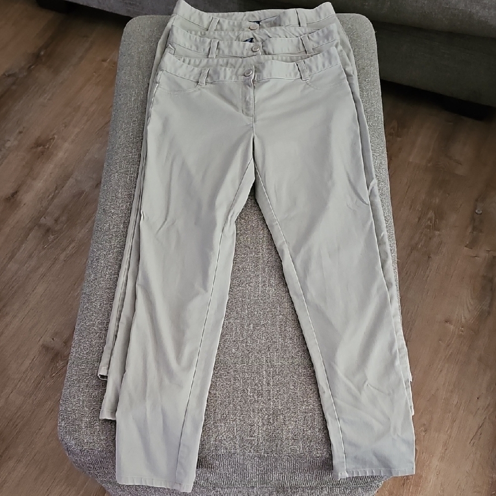 Izod Tan Schoolwear Pants